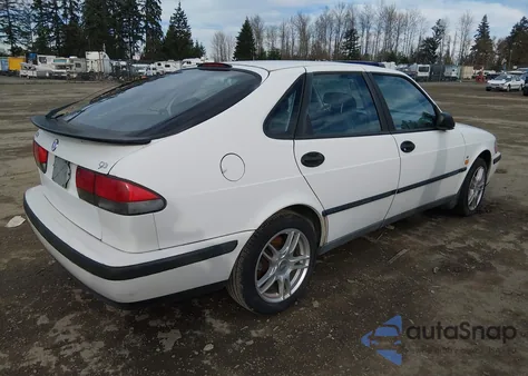 1999 Saab 9-3 Se from USA, damaged, VIN YS3DF58N6X2007698